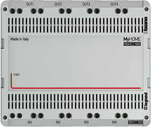WĘZEŁ AUDIO/WIDEO DO SYSTEMU WIDEODOMOFONOWEGO I MY HOME - F441 - LEGRAND