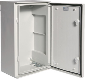 OBUDOWA BOX AUTOMATYKA/DYSTRYBUCJA DRZWI PEŁNE POLIESTER 500X300X200 ORION PLUS - FL209B - HAGER - BERKER