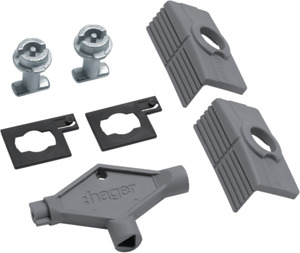 ZAMEK METAL WKŁADKA DWUPIÓRKOWA Z KLUCZEM 3MM UNIVERS NHC ORION PLUS - FL95Z - HAGER - BERKER