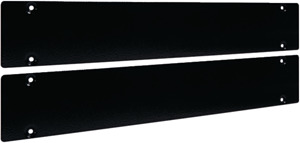 POKRYWA BOCZNA DO COKOŁÓW IP41 RAL 9005 100X600 (WXG) - FZ911XS - HAGER - BERKER
