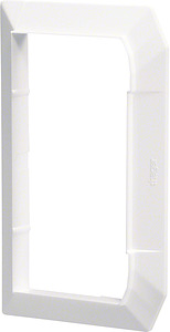 MASKOWNICA NA PRZEBICIE W ŚCIANIE 70X130 BIAŁA - G15139010 - HAGER - BERKER