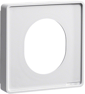 MASKOWNICA GNIAZDA CEE PC/ABS BEZHALOGENOWA BIAŁY  - G33749010 - HAGER - BERKER