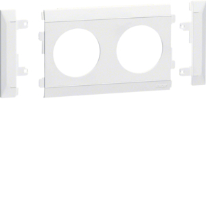 MASKOWNICA MODUŁOWA DO GNIAZDA PODWÓJNEGO KREMOWA - G35009001 - HAGER - BERKER