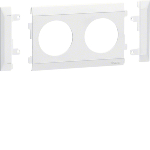 MASKOWNICA MODUŁOWA DO GNIAZDA PODWÓJNEGO BIAŁA  - G35009010 - HAGER - BERKER