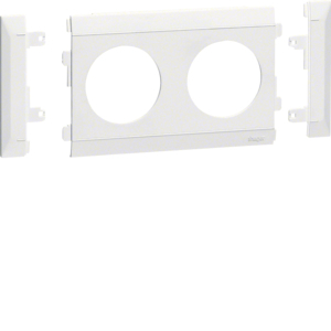 MASKOWNICA MODUŁOWA DO GNIAZDA PODWÓJNEGO KREMOWA - G35019001 - HAGER - BERKER
