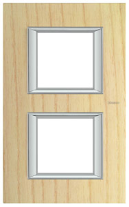 RAMKA PROTOKĄTNA PIONOWA 2X2 MODUŁY ASHWOOD AXOLUTE - HA4802/2LFR - LEGRAND