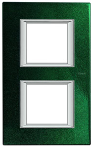 RAMKA PROTOKĄTNA PIONOWA 2X2 MODUŁY GREEN SEVRES AXOLUTE - HA4802/2VS - LEGRAND