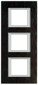 RAMKA PROSTKOĄTNA PIONOWA 3X2 MODUŁY WENGE AXOLUTE - HA4802/3LWE - LEGRAND