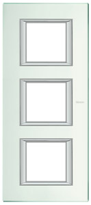 RAMKA PROSROKĄTNA PIONOWA 3X2 MODUŁY MIRROR GLASS AXOLUTE - HA4802/3VSA - LEGRAND