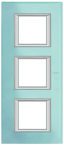 RAMKA PROSROKĄTNA PIONOWA 3X2 MODUŁY BLUE GLASS AXOLUTE - HA4802/3VZS - LEGRAND