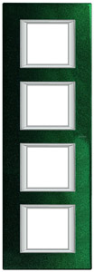 RAMKA PROSTOKĄTNA PIONOWA 4X2 MODUŁY GREEN SEVRES AXOLUTE - HA4802/4VS - LEGRAND