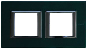 RAMKA PROSTOKĄTNA POZIOMA 2X2 MODUŁY GREEN SEVRES AXOLUTE - HA4802M2HVS - LEGRAND