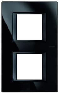 RAMKA PROTOKĄTNA PIONOWA 2X2 MODUŁY NIGHTER AXOLUTE - HA4802M2VNB - LEGRAND