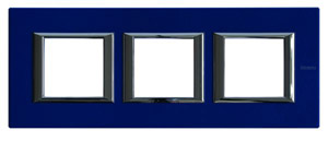 RAMKA PROTOKĄTNA POZIOMA 3X2 MODUŁY BLUE MEISSEN AXOLUTE - HA4802M3HBM - LEGRAND