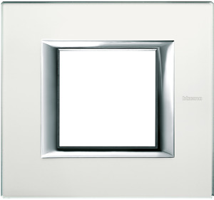 RAMKA PROTOKĄTNA POZIOMA 2 MODUŁY MIRROR GLASS AXOLUTE - HA4802VSA - LEGRAND