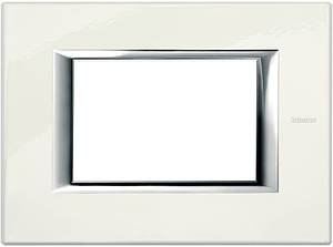 RAMKA PROTOKĄTNA 3 MODUŁY WHITE LIMOGES AXOLUTE - HA4803BG - LEGRAND