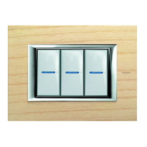 RAMKA PROTOKĄTNA 3 MODUŁY ASHWOOD AXOLUTE - HA4803LFR - LEGRAND