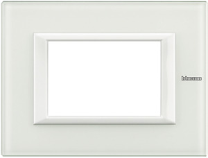 RAMKA PROTOKĄTNA 3 MODUŁY WHITE GLASS AXOLUTE - HA4803VBB - LEGRAND