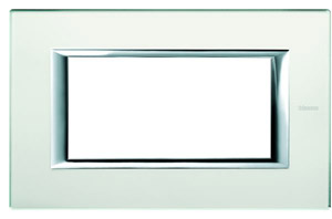 RAMKA PROTOKĄTNA 4 MODUŁY BRUSHED MERCURY AXOLUTE - HA4804AZ - LEGRAND