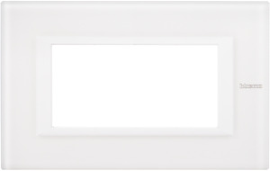 RAMKA PROTOKĄTNA 4 MODUŁY WHITE GLASS AXOLUTE - HA4804VBB - LEGRAND