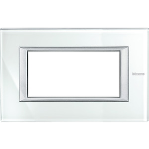 RAMKA PROTOKĄTNA 4 MODUŁY WHICE AXOLUTE - HA4804VSW - LEGRAND