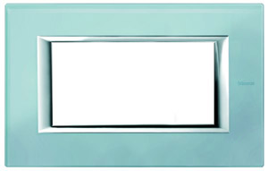 RAMKA PROTOKĄTNA 4 MODUŁY BLUE GLASS AXOLUTE - HA4804VZS - LEGRAND