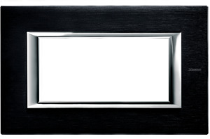 RAMKA PROTOKĄTNA 4 MODUŁY BRUSHED ANTHRACITE AXOLUTE - HA4804XS - LEGRAND