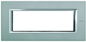 RAMKA PROTOKĄTNA 6 MODUŁÓW BRUSHED MERCURY AXOLUTE - HA4806AZ - LEGRAND