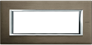 RAMKA PROTOKĄTNA 6 MODUŁÓW BRUSHED BRONZE AXOLUTE - HA4806BR - LEGRAND