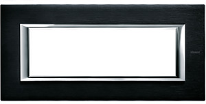 RAMKA PROTOKĄTNA 6 MODUŁÓW BRUSHED ANTHRACITE AXOLUTE - HA4806XS - LEGRAND