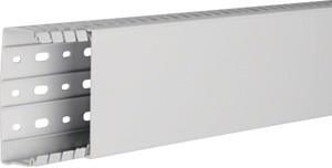 KANAŁ GRZEBIENIOWY BEZHALOGENOWY 40X100 JASNOSZARY HA7 - HA740100 - HAGER - BERKER
