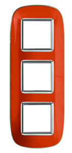 RAMKA OWALNA 3X2 MODUŁY LIQUID ORANGE AXOLUTE - HB4802/3DR - LEGRAND
