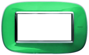 RAMKA OWALNA 4 MODUŁY LIQUID GREEN AXOLUTE - HB4804DV - LEGRAND