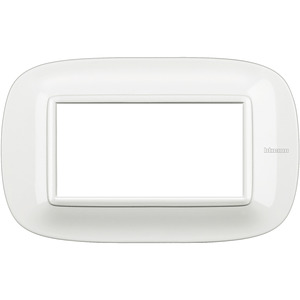 RAMKA OWALNA 4 MODUŁY AXOLUTE WHITE AXOLUTE - HB4804HD - LEGRAND