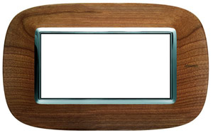 RAMKA OWALNA 4 MODUŁY CHERRYWOOD AXOLUTE - HB4804LCA - LEGRAND