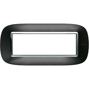 RAMKA OWALNA 6 MODUŁÓW AXOLUTE ANTHRACITE AXOLUTE - HB4806XS - LEGRAND