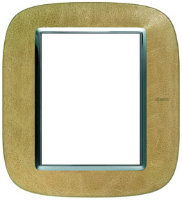 RAMKA OWALNA 3+3 MODUŁY SAND LEATHER AXOLUTE - HB4826SLC - LEGRAND