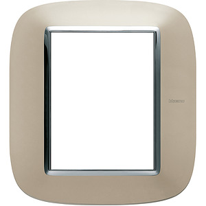 RAMKA OWALNA 3+3 MODUŁY LIGHT TITANIUM AXOLUTE - HB4826TC - LEGRAND