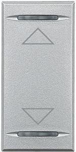 KLAWISZ ''GÓRA-DÓŁ'' 1 MODUŁ ALUMINIUM AXOLUTE MYHOME  - HC4911AH - LEGRAND