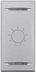 KLAWISZ ''ŚWIATŁO'' 1 MODUŁ ALUMINIUM AXOLUTE MYHOME  - HC4911BA - LEGRAND