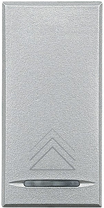 KLAWISZ ''ŚCIEMNIACZ'' 1 MODUŁ ALUMINIUM AXOLUTE MYHOME  - HC4915AD - LEGRAND