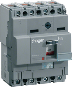 ROZŁĄCZNIK OBCIĄŻENIA 4-POLOWY 160A - HCA161H - HAGER - BERKER
