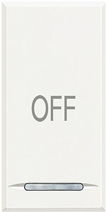 KLAWISZ ''OFF'' 1M BIAŁY AXOLUTE MYHOME - HD4915AA - LEGRAND