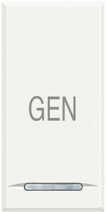 KLAWISZ ''GEN'' 1M BIAŁY AXOLUTE MYHOME - HD4915AC - LEGRAND