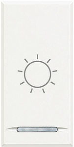 KLAWISZ ''ŚWIATŁO'' 1M BIAŁY AXOLUTE MYHOME - HD4915BA - LEGRAND