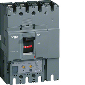 WYŁĄCZNIK MOCY H630 4-POLOWY 70KA 400A LSI - HED401H - HAGER - BERKER