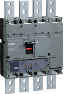 WYŁĄCZNIK MOCY H1000 4-POLOWY 70KA 800A LSI - HEE801H - HAGER - BERKER