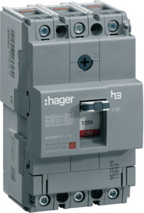 WYŁĄCZNIK MOCY X160 3-POLOWY 25KA 80A - HHA080H - HAGER - BERKER