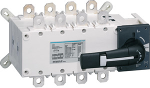 PRZEŁĄCZNIK ZASILANIA I-0-II 4-POLOWY 250A - HI454 - HAGER - BERKER