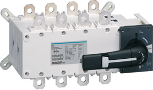 PRZEŁĄCZNIK ZASILANIA I-0-II 4-POLOWY400A - HI456 - HAGER - BERKER
